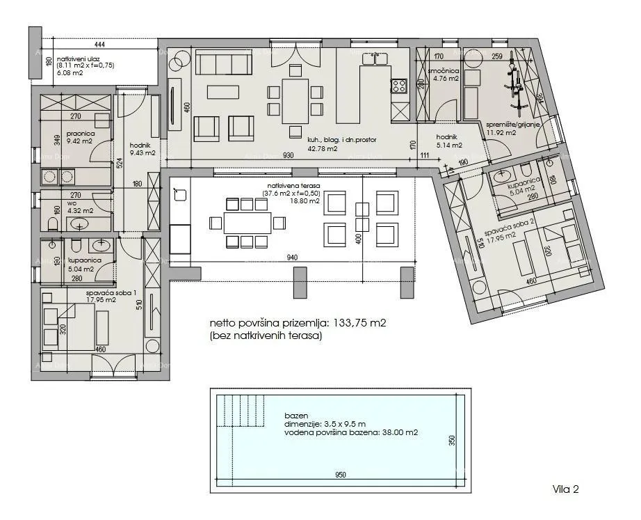 građevinsko zemljište prodaja - građevinsko zemljište okruženo prirodom, blizina žminja! v2 - slika 5