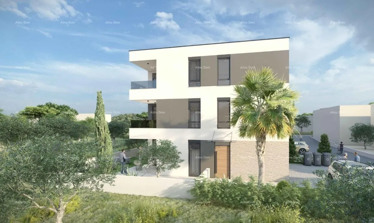 stan prodaja modernih stanova u novom stambenom projektu, pogled na more, štinjan, b4 - slika 8
