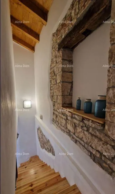 kuća renovirana istarska kamena kuća s bazenom. lovreč. - slika 21
