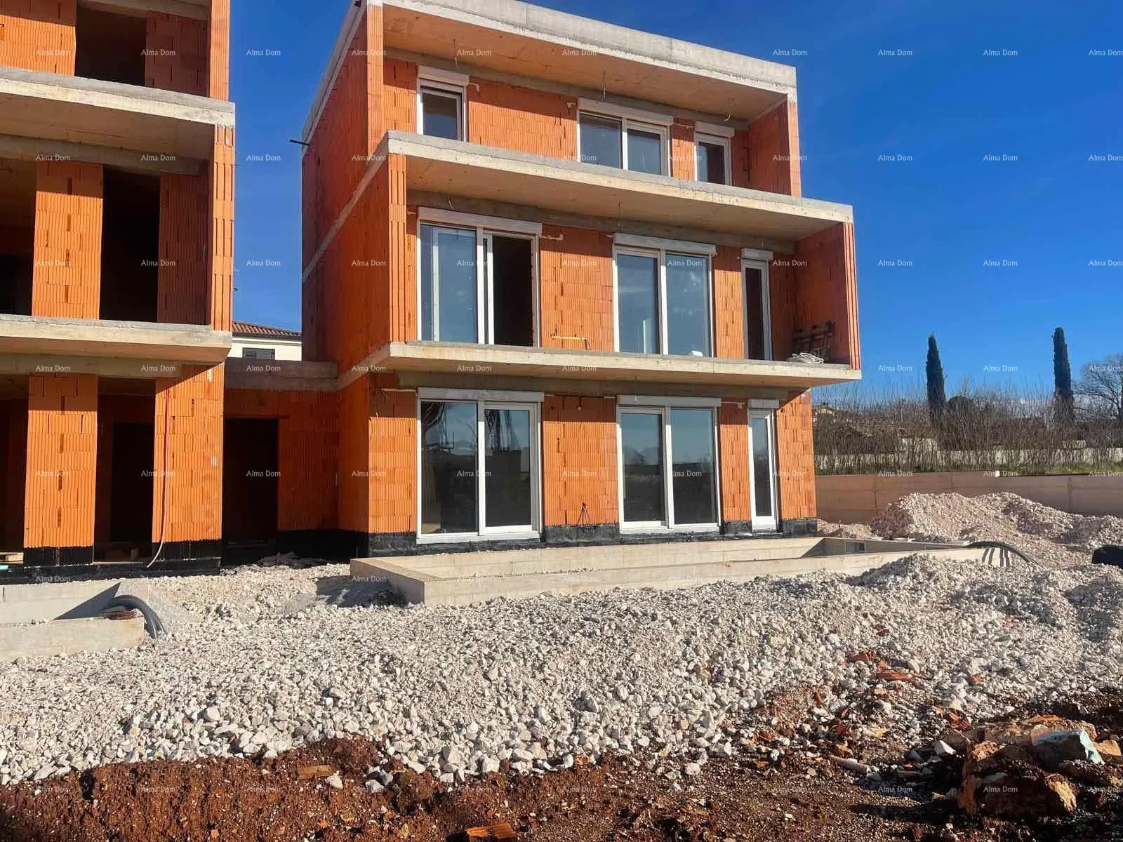 stan poreč, žbandaj, dvoetažni stan 89 m² u novogradnji - slika 4