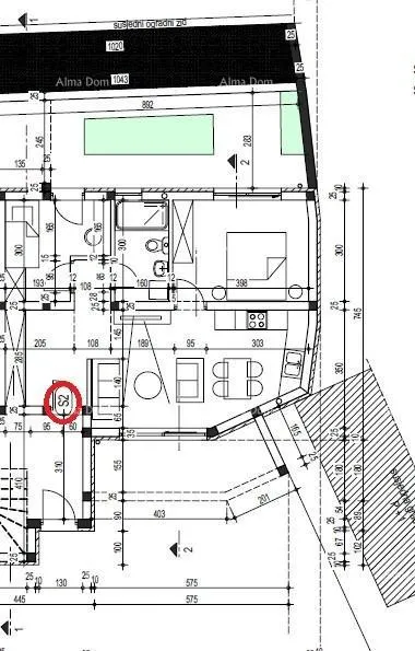 stan prodaja - stan s terasom u novom stambenom projektu, ližnjan!s2 - slika 8