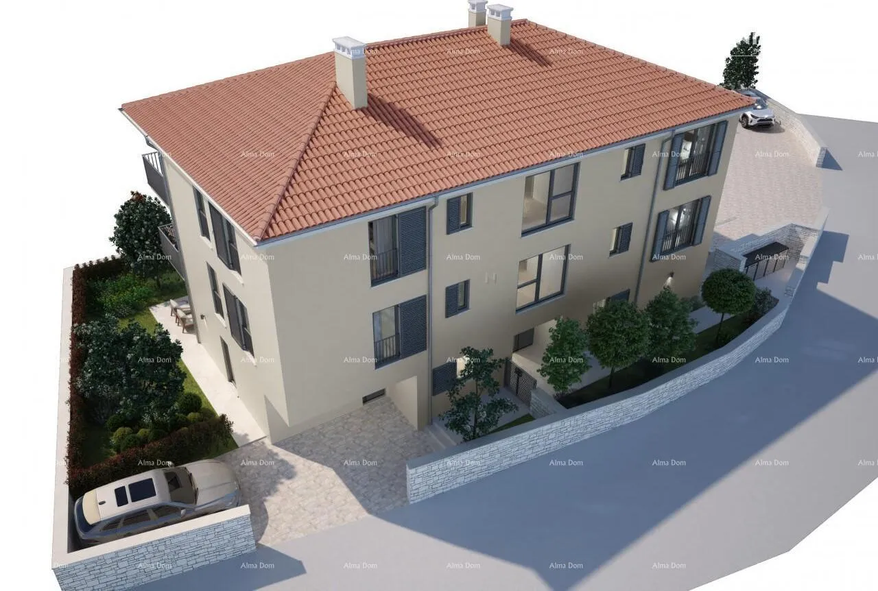 građevinsko zemljište građevinsko zemljište s dozvolom za izgradnju 6 luksuznih apartmana – kaštel - slika 4