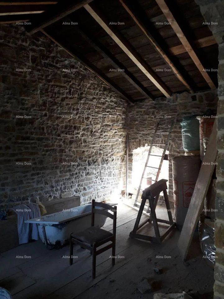 kuća prodaja kamene kuće u roh-bau fazi, motovun! - slika 4