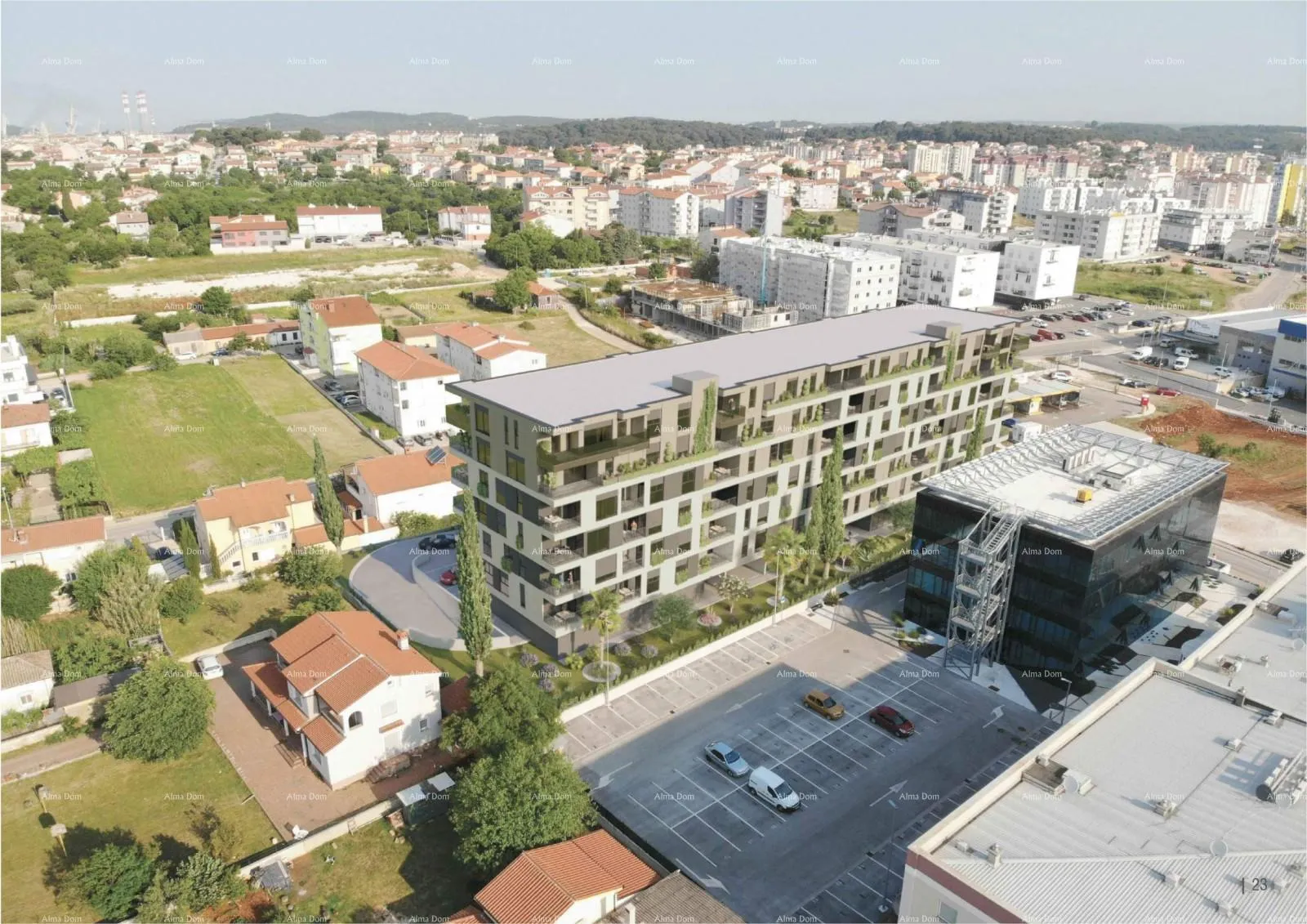 stan pula! višestambena, moderna zgrada s liftom, blizu centra. stan s parkirnim mjestom i spremištems84 - slika 7