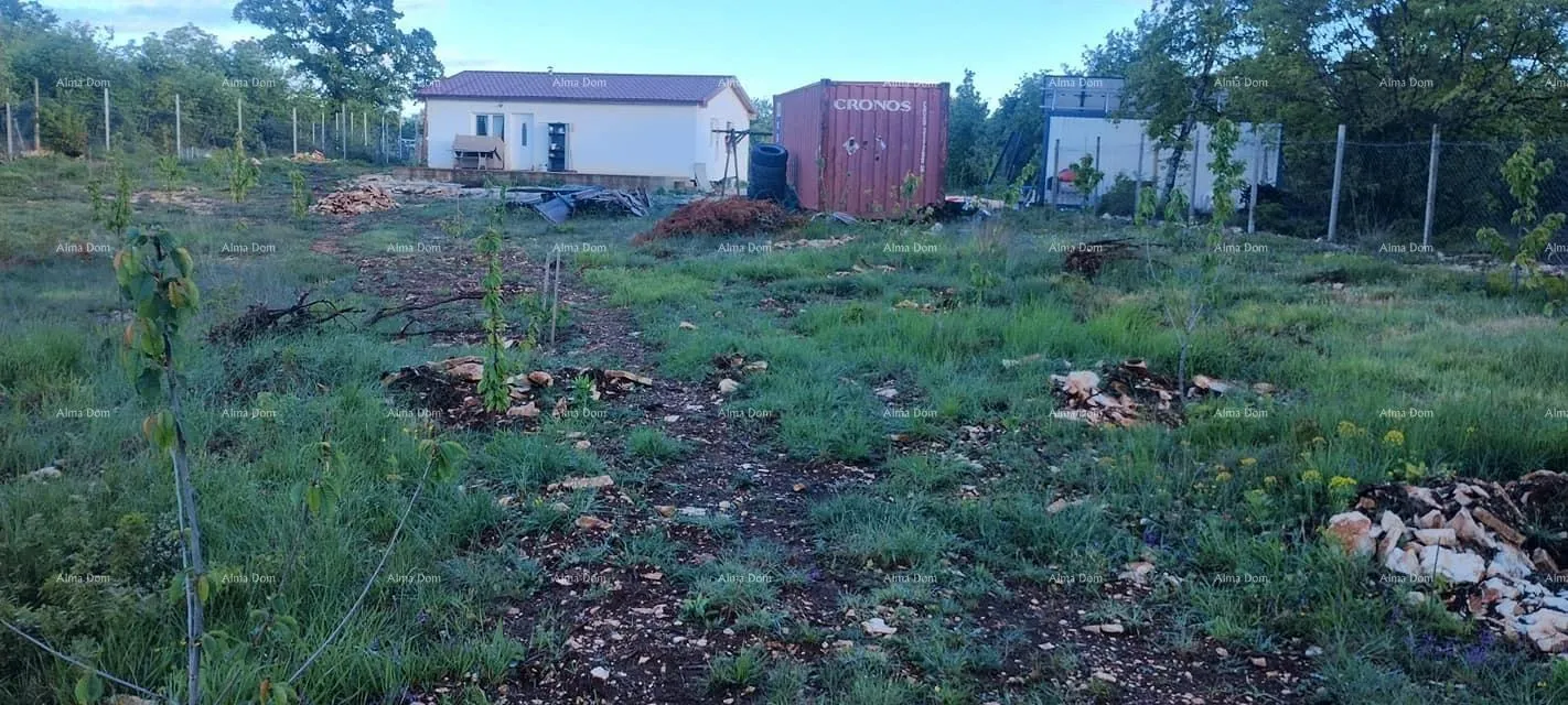 građevinsko zemljište prodaja zemljišta sa građevinskom dozvolom za izgradnju vile sa bazenom i obiteljske kuće, svetvinčenat! - slika 4