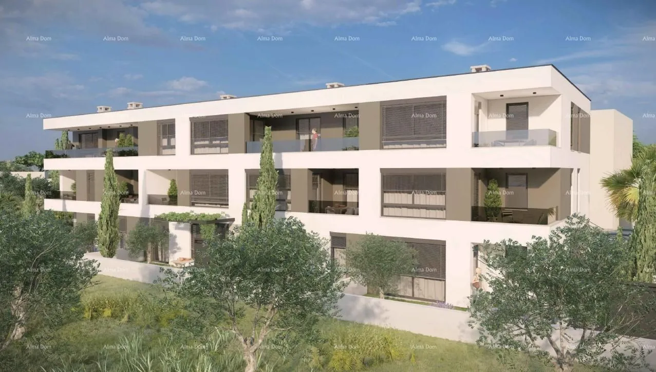 stan prodaja modernih stanova u novom stambenom projektu, pogled na more, štinjan, b4 - slika 7