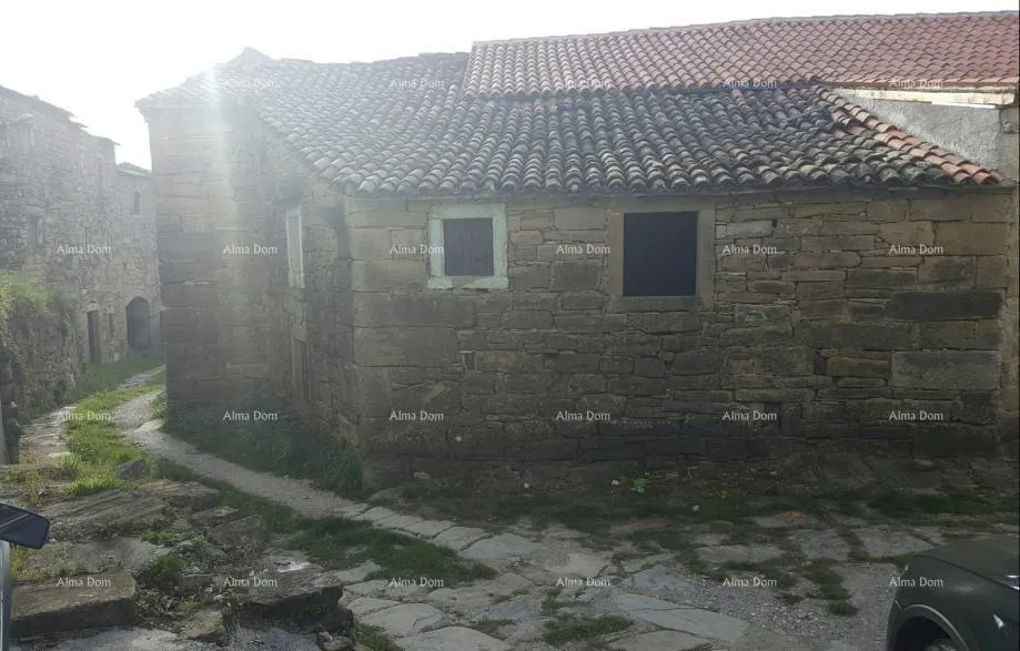 kuća izvrsna prilika! kamena kuća za obnovu s velikom okućnicom, blizina buzeta! - slika 8