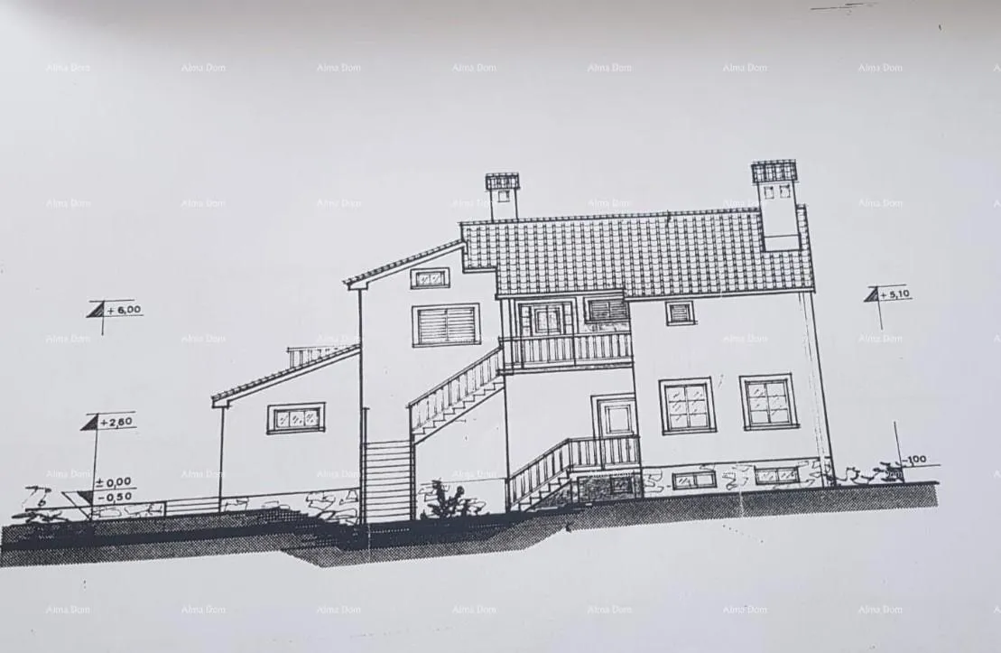 kuća umag. lijepa kuća sa šest apartmana. - slika 8