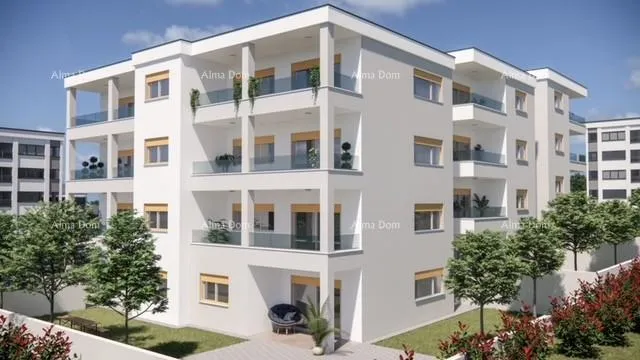 stan pula! novi projekt! stan 200 m od centra grada pule. - slika 1
