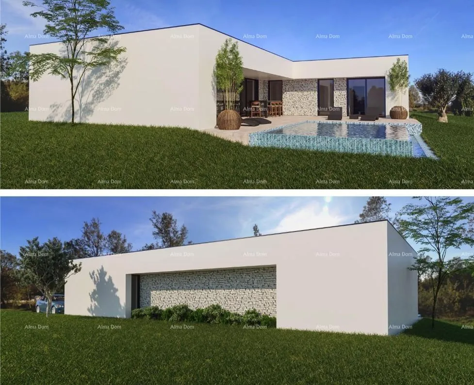 kuća projekt za novogradnju vile u medulinu! - slika 8