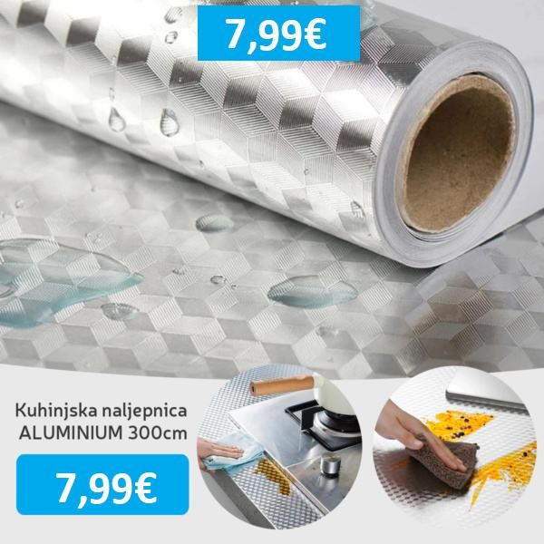 ALUMAX Kuhinjske naljepnice otporne na ulje + RAČUN