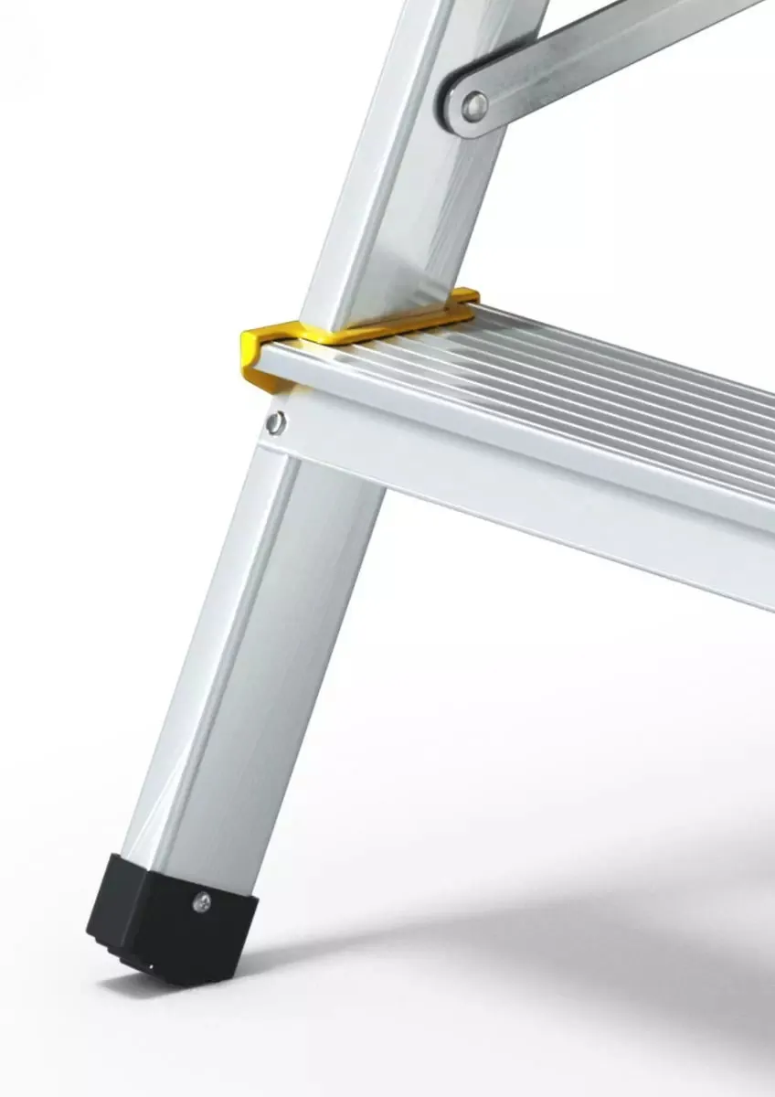 aluminijske ljestve duple - 2x2 gazišta - slika 3