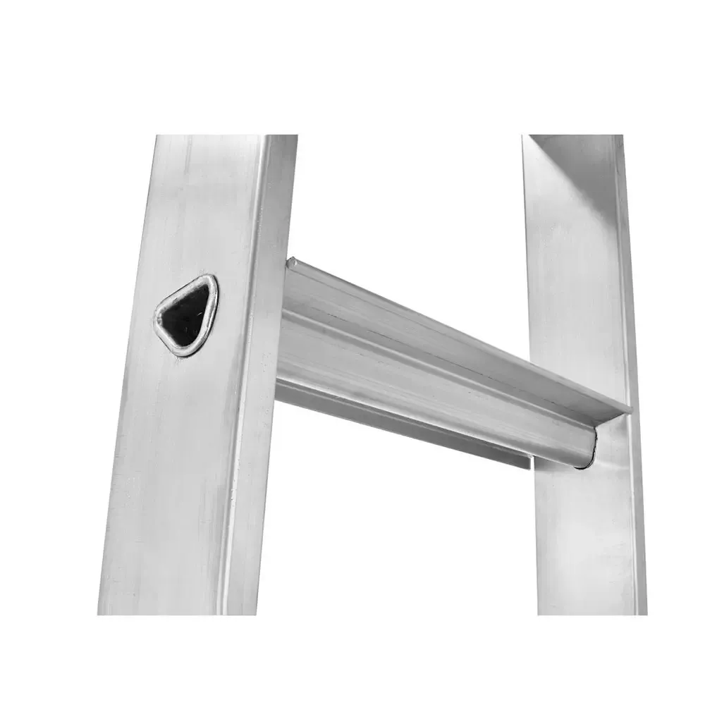 aluminijske ljestve dvostrane - 2x4 gazišta - slika 4