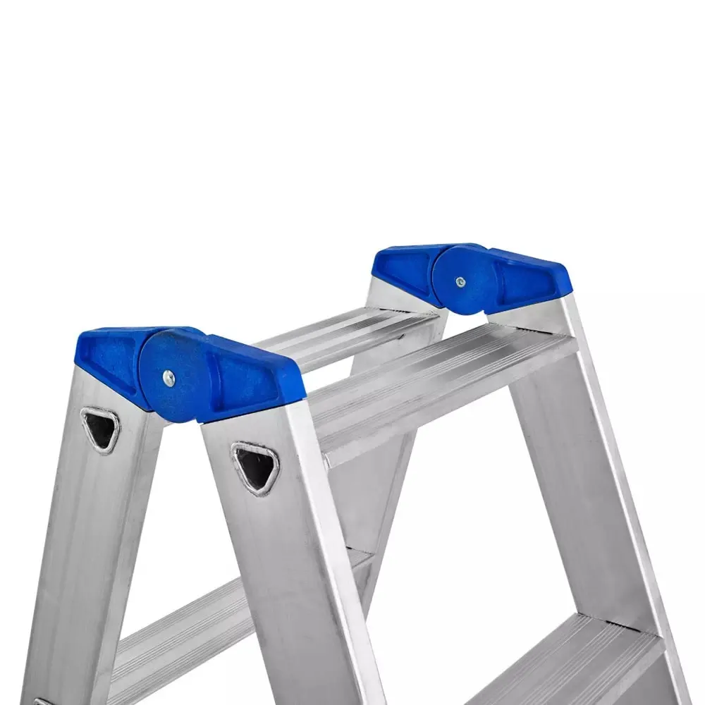 aluminijske ljestve dvostrane - 2x10 gazišta - slika 2