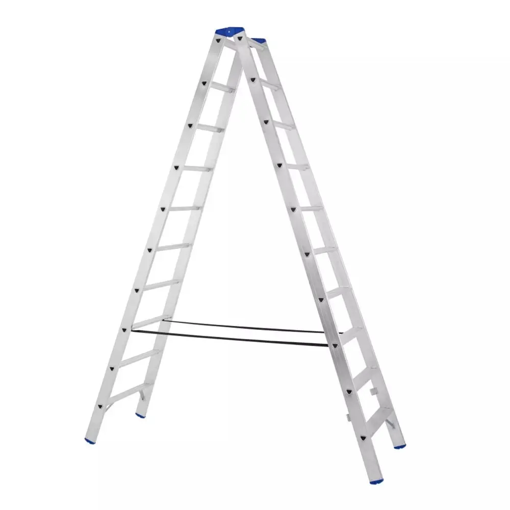 Aluminijske ljestve dvostrane - 2x10 gazišta - Stari Mikanovci
