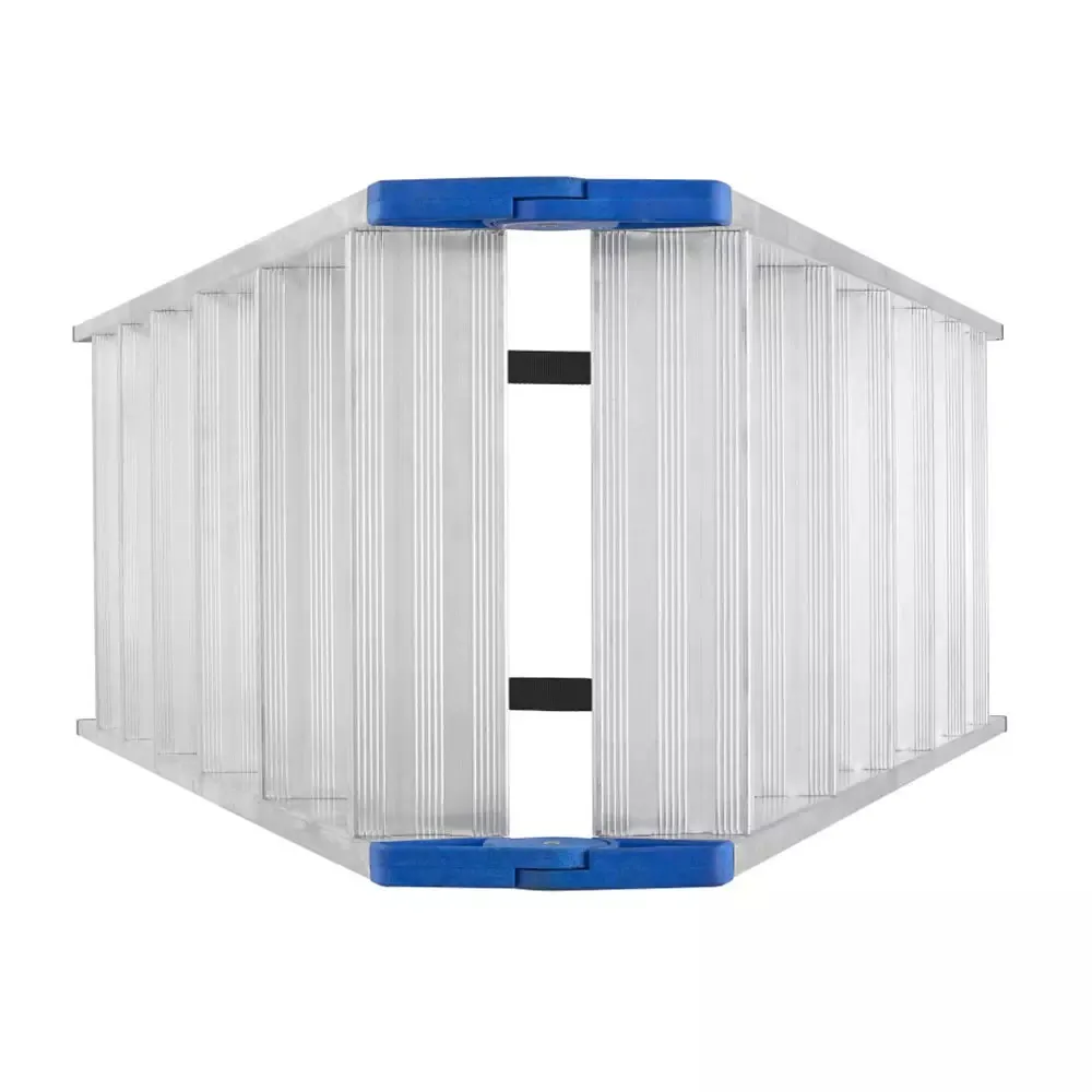 aluminijske ljestve dvostrane - 2x5 gazišta - slika 5