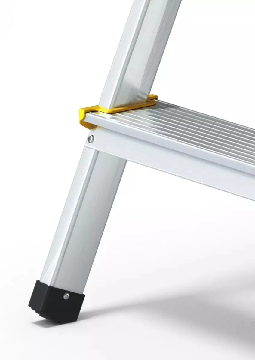 aluminijske ljestve kućne - 1x3 gazišta - slika 3