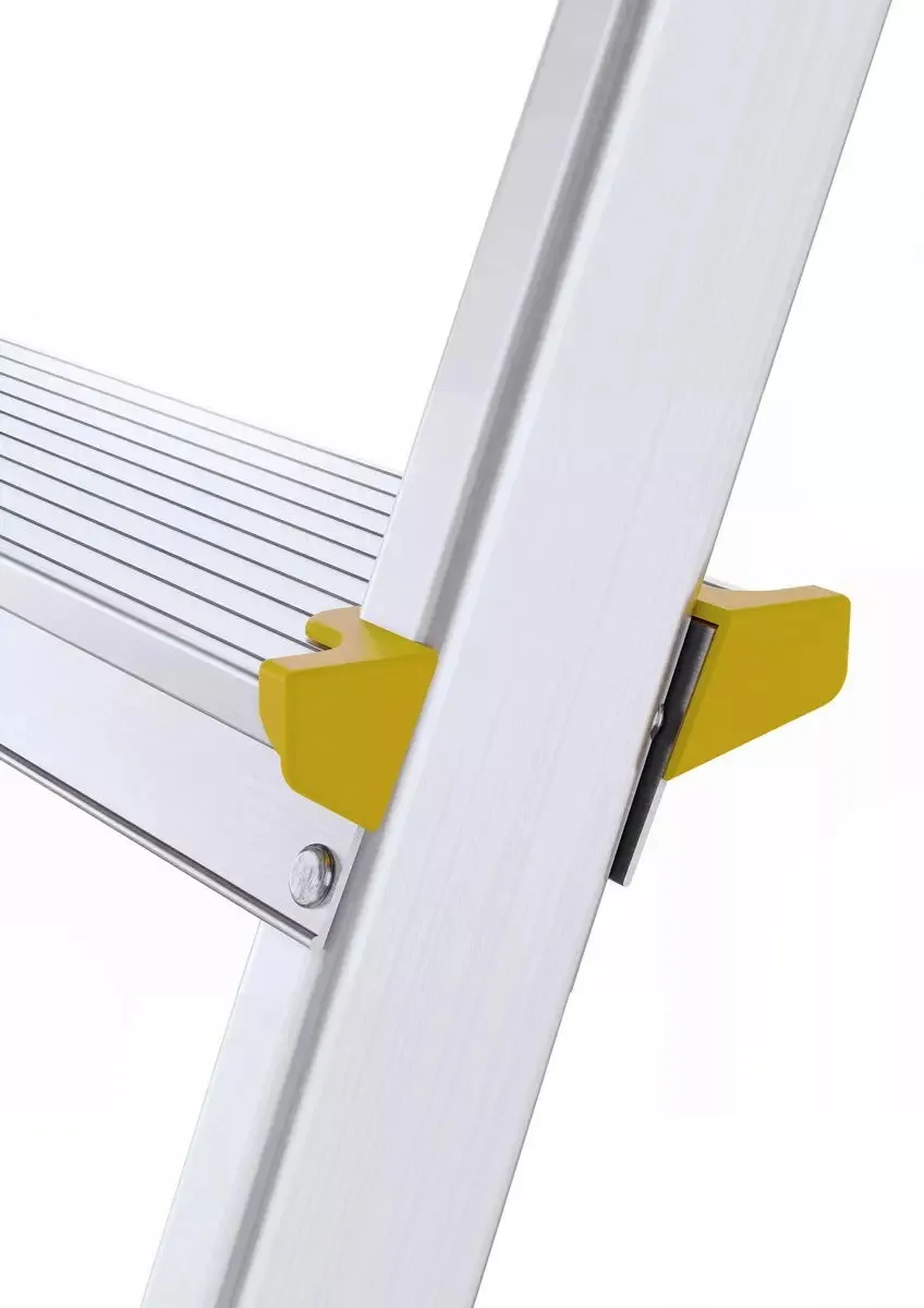 aluminijske ljestve kućne - 1x4 gazišta - slika 2