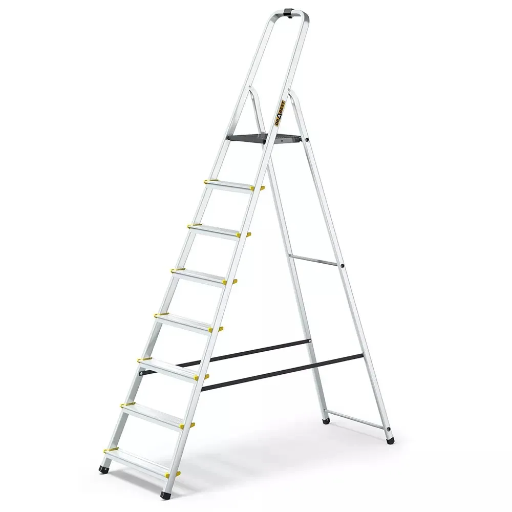 Aluminijske ljestve kućne - 1x8 gazišta - Stari Mikanovci
