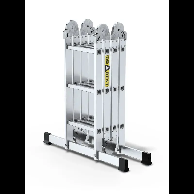 aluminijske ljestve multifunkcionalne s platformom - 4x3 gazišta - slika 12