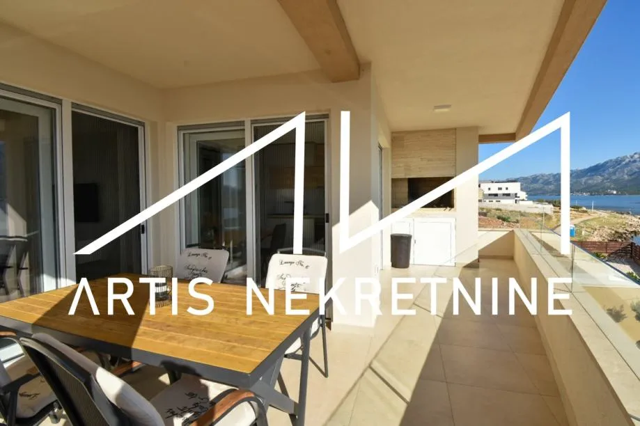 seafront apartment in vinjerac, near zadar – first row to the sea - slika 4