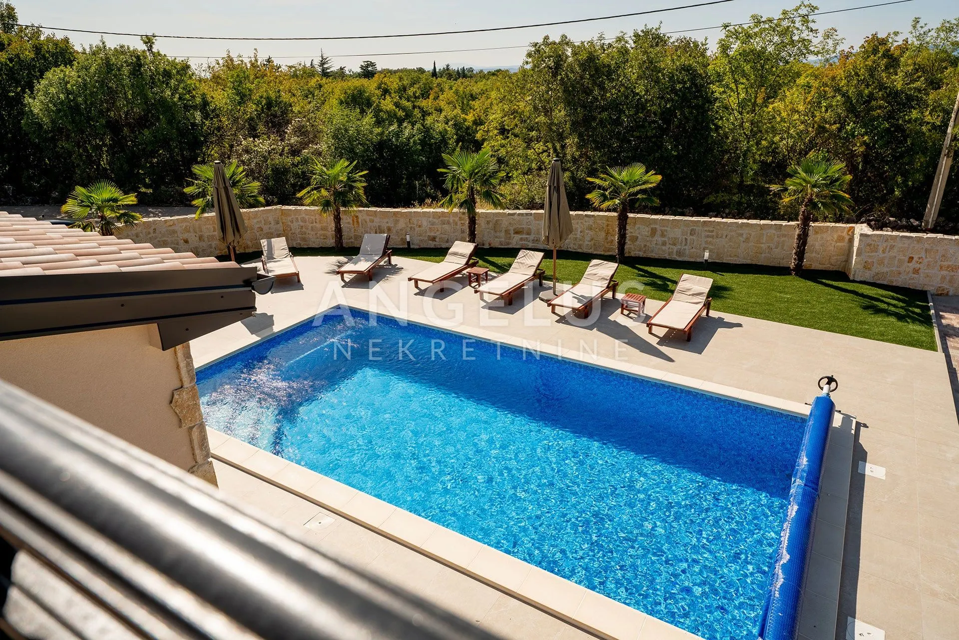 krk, dobrinj - vila s bazenom 185m2 - slika 34