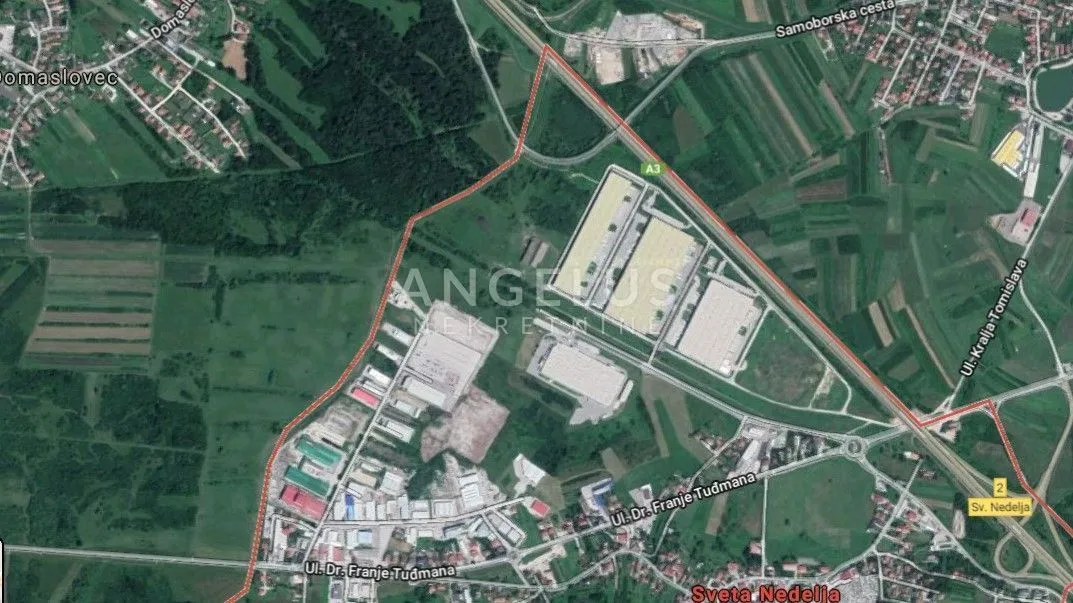 Sveta Nedjelja - industrijsko građevinsko zemljište 20000 m2 - Sveta Nedelja