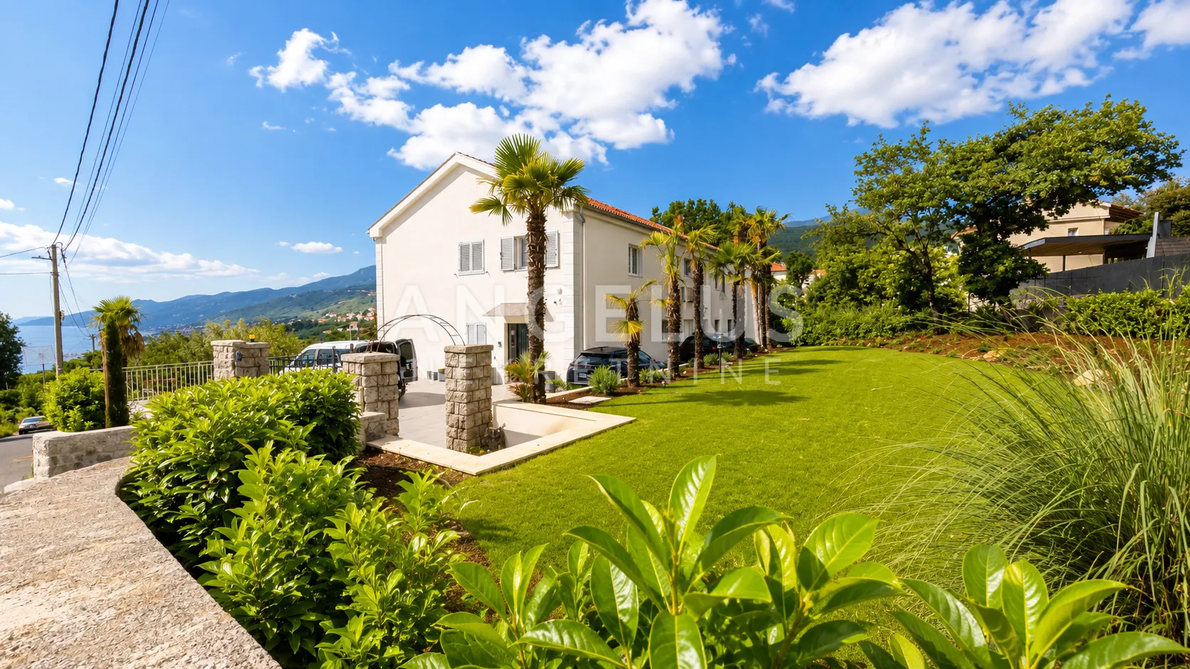 opatija, volosko - kuća s pogledom na more s bazenom, 230m2, dugoročni najam! - slika 3