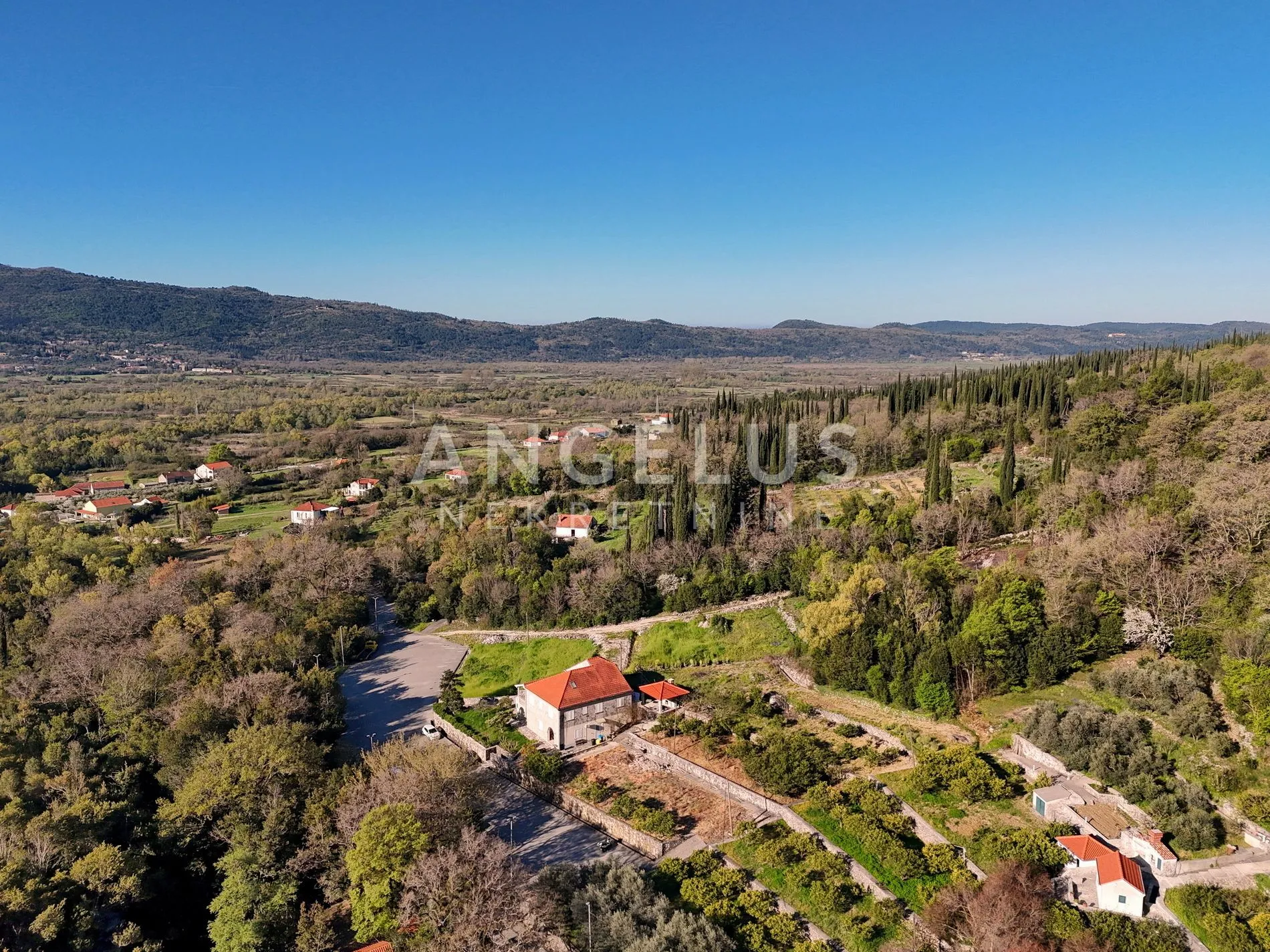konavle, ljuta – građevinsko zemljište s projektom i građevinskom dozvolom za kamenu vilu – prodaja - slika 8