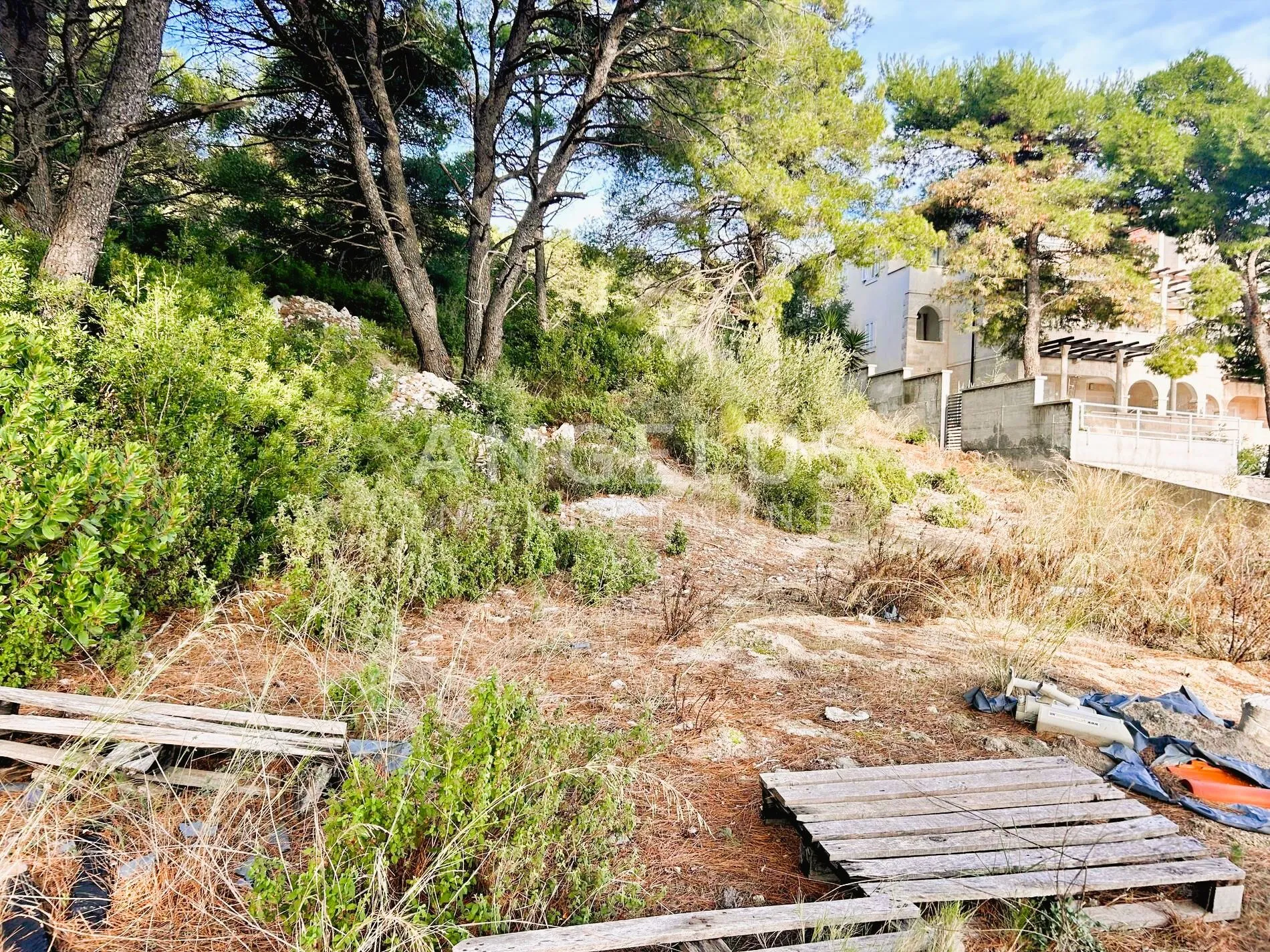 brač, sumartin - građ.zem. sa pogledom na more, prodaja - slika 21