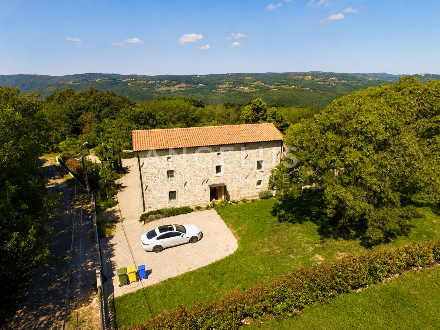 istra, labin - imanje s kamenom vilom, bazenom, spa i panoramskim pogledom - slika 3