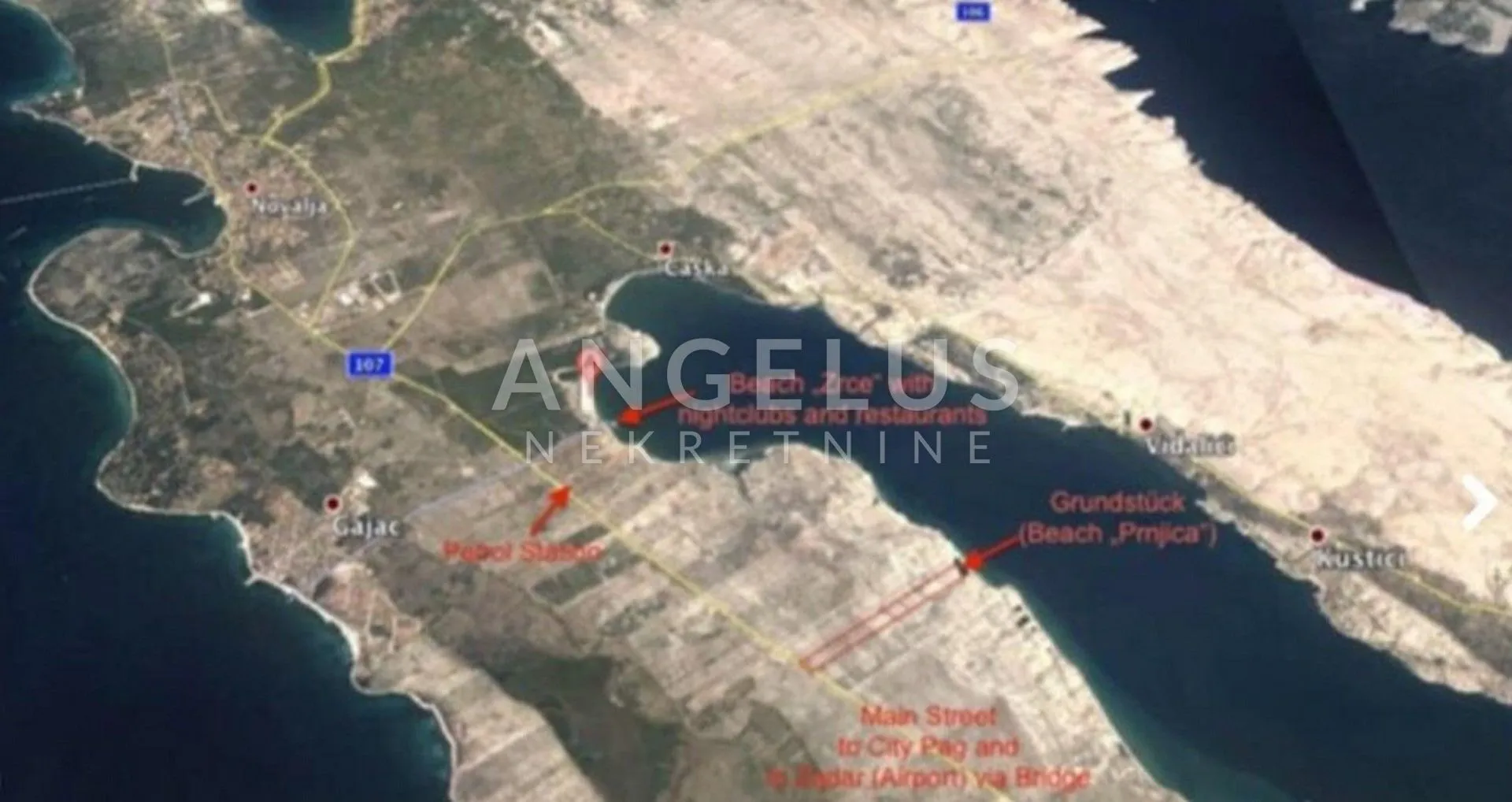 otok pag, novalja - turističko višenamjensko zemljište, 134800m2 - slika 5