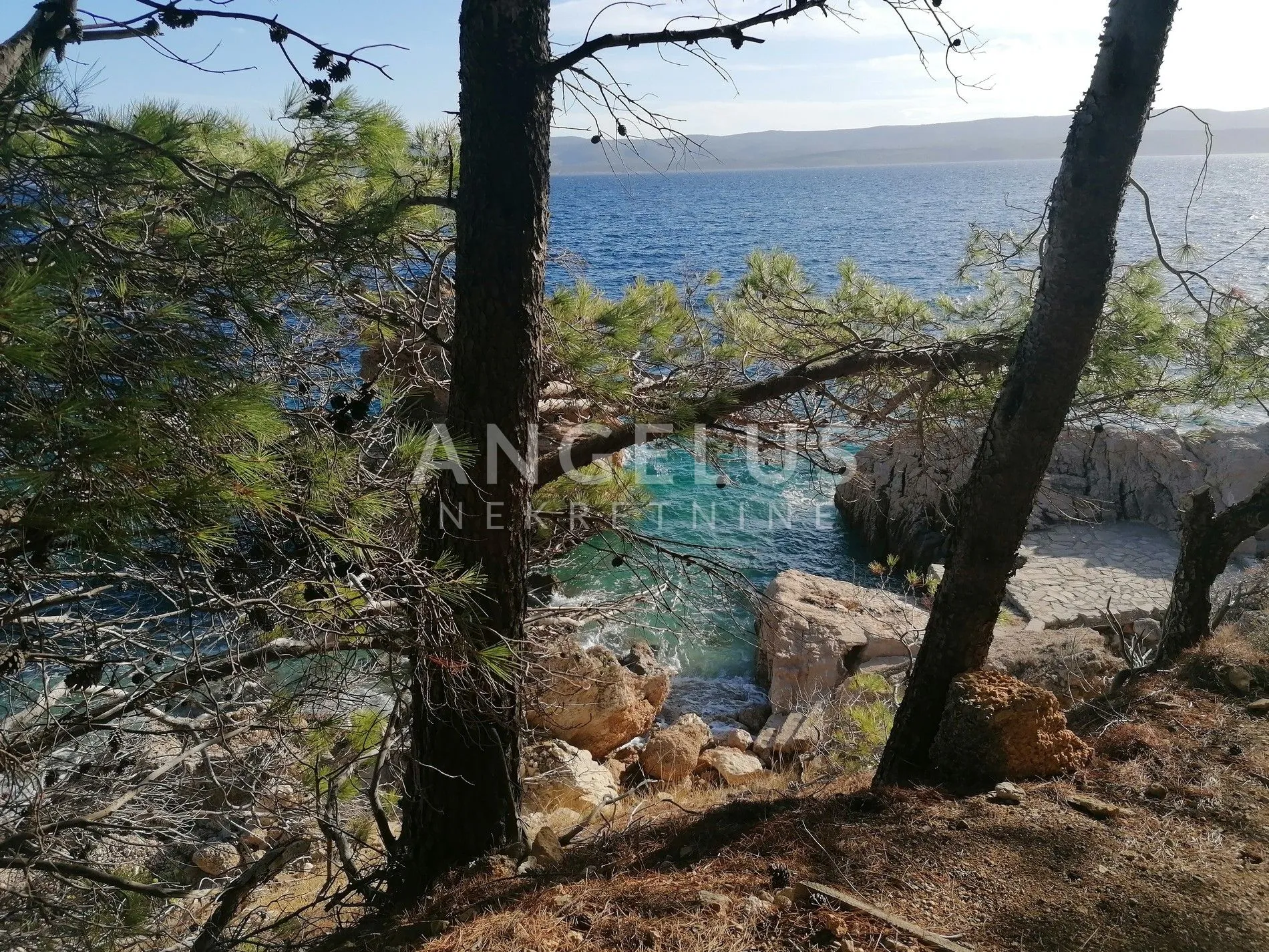 omiška rivijera - građ.zemljište prvi red do mora, pristup plaži - slika 5