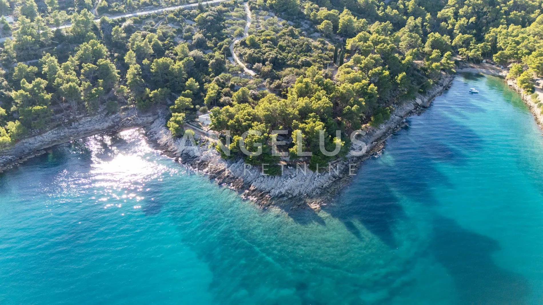 šolta, rogač - građ.zemljište u mirnom dijelu 856 m2, prodaja - slika 23