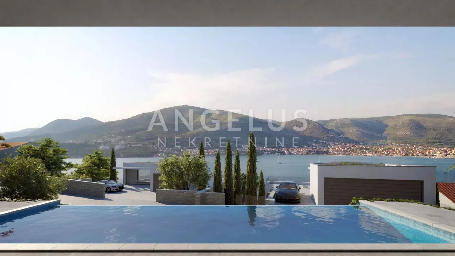 čiovo - luksuzna vila sa panoramskim pogledom na more, 320 m2 - slika 3