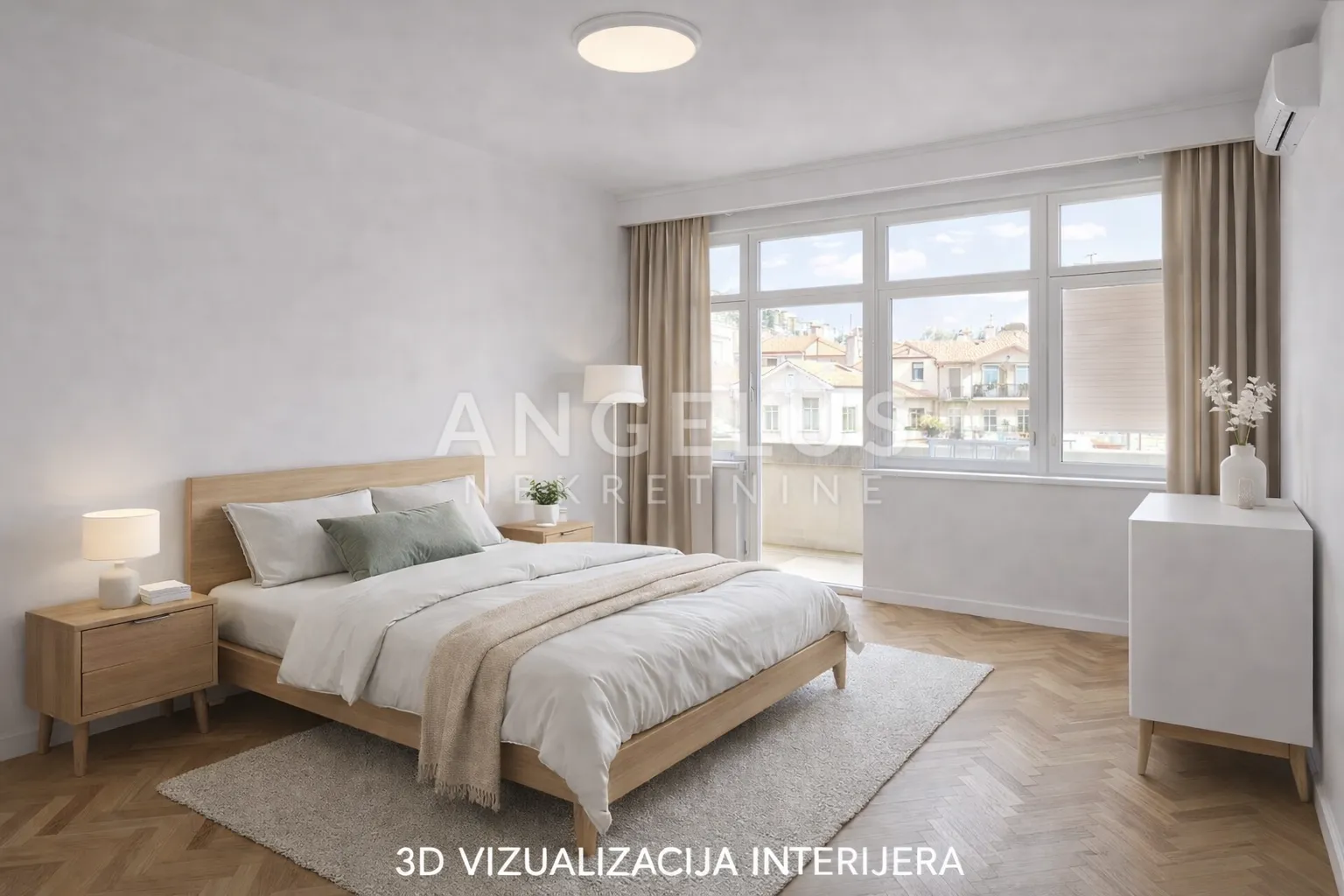 istra, pula - stan s pogledom na amfiteatar i more - slika 6