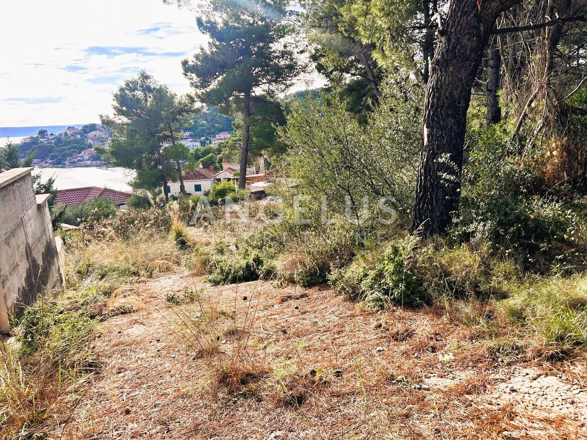 brač, sumartin - građ.zem. sa pogledom na more, prodaja - slika 31