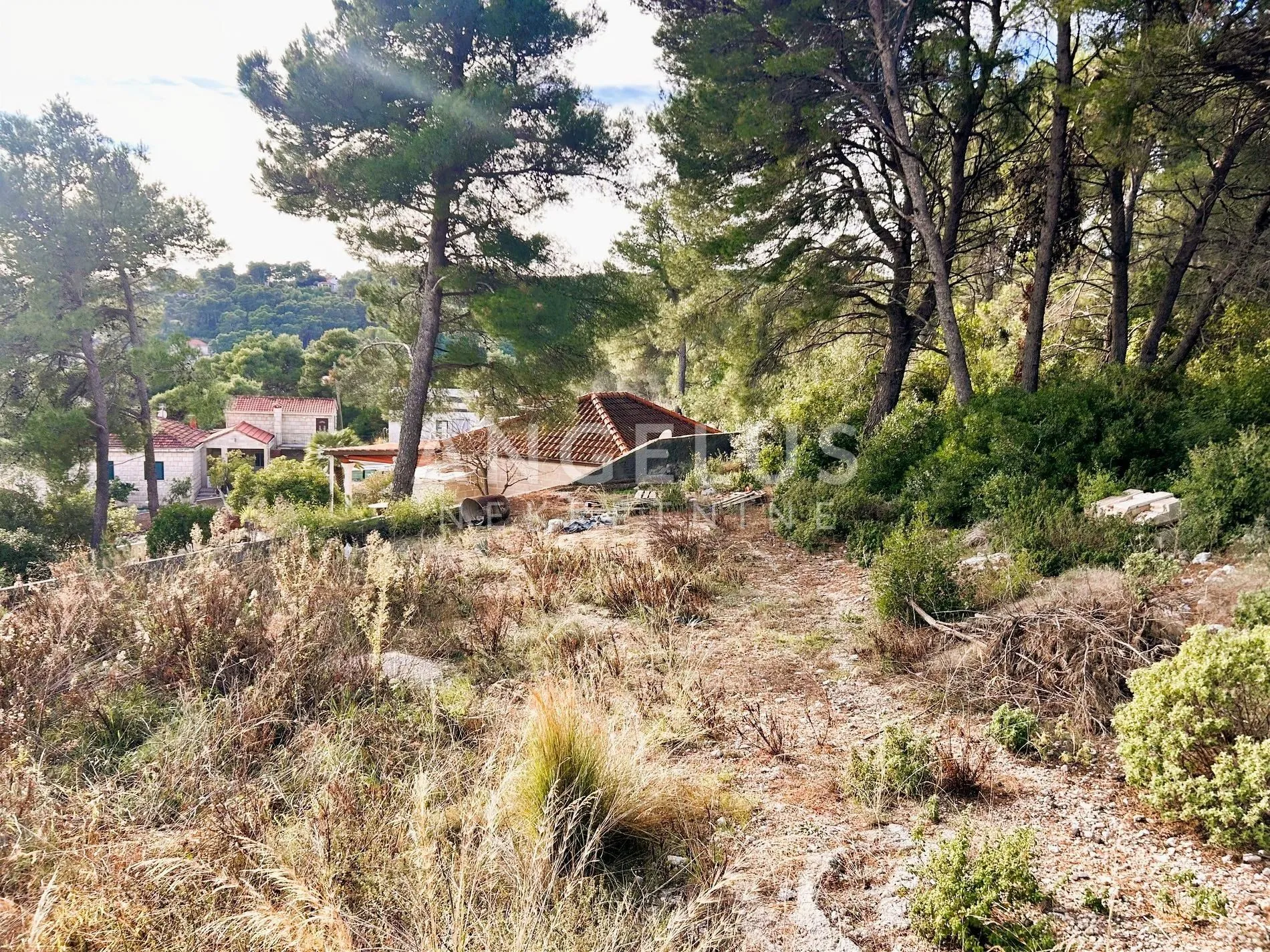 brač, sumartin - građ.zem. sa pogledom na more, prodaja - slika 10