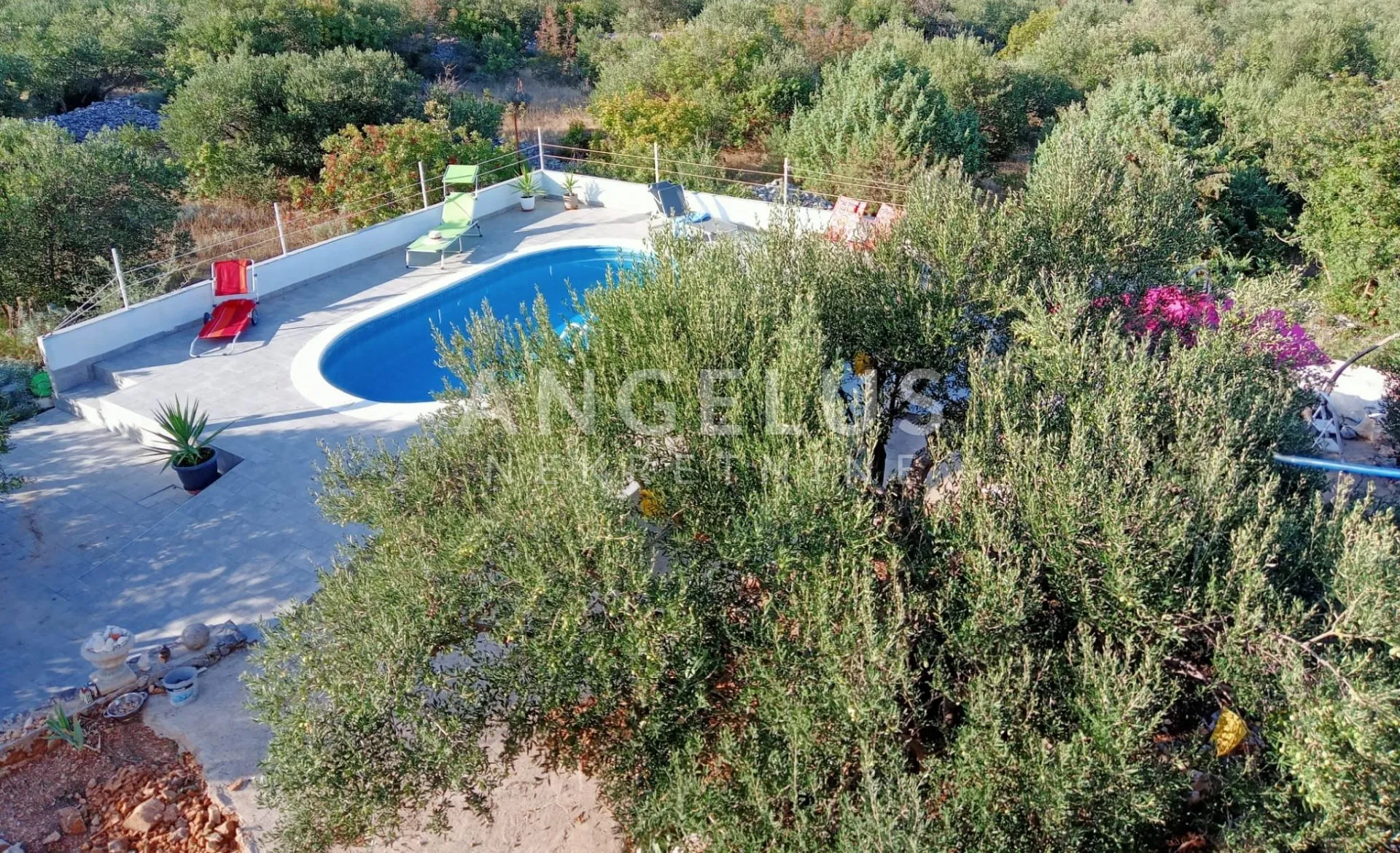 čiovo, slatine - apartmanska kuća sa bazenom prodaja - slika 16