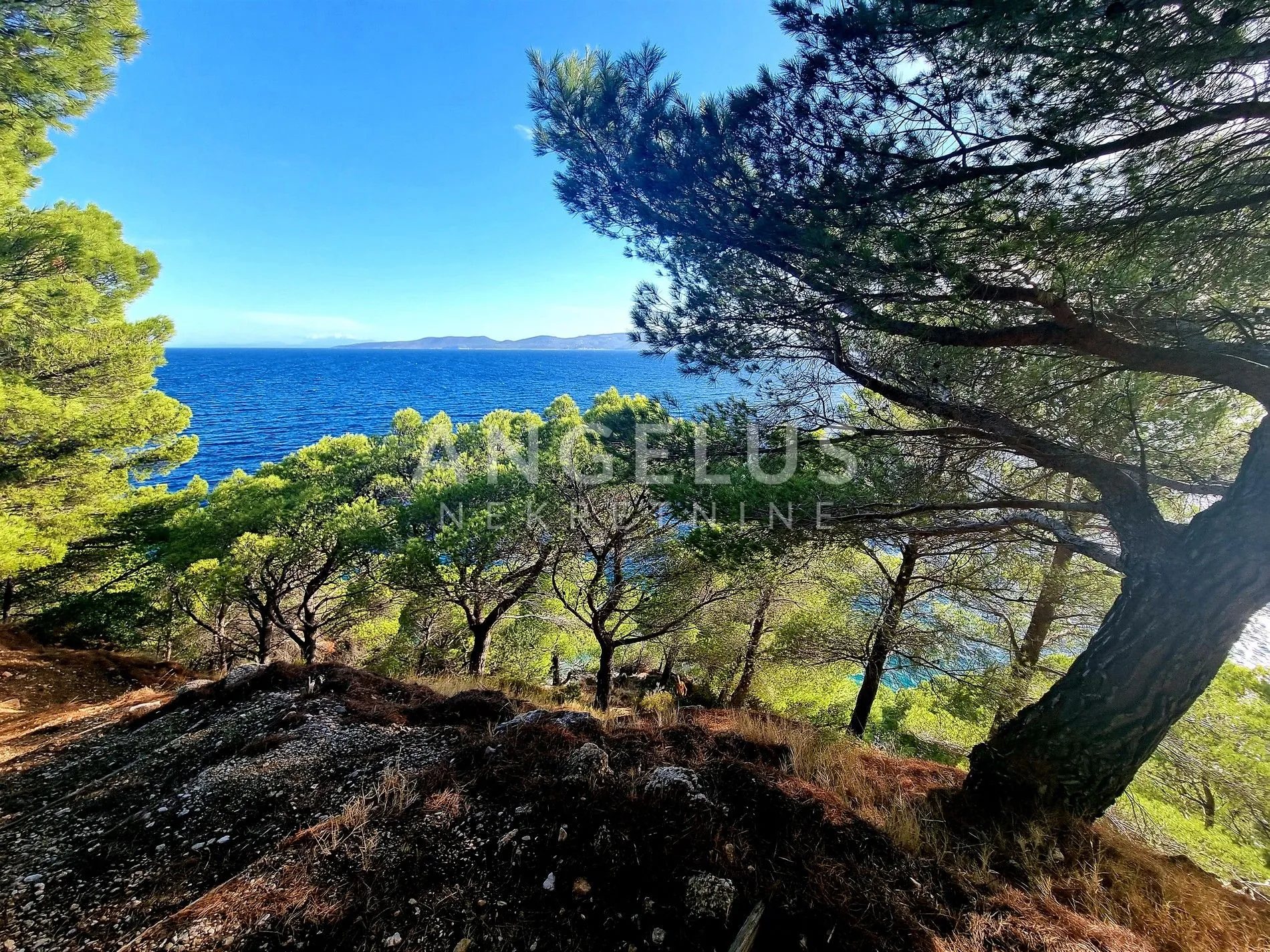 omiška rivijera - građ.zemljište prvi red do mora, pristup plaži - slika 22