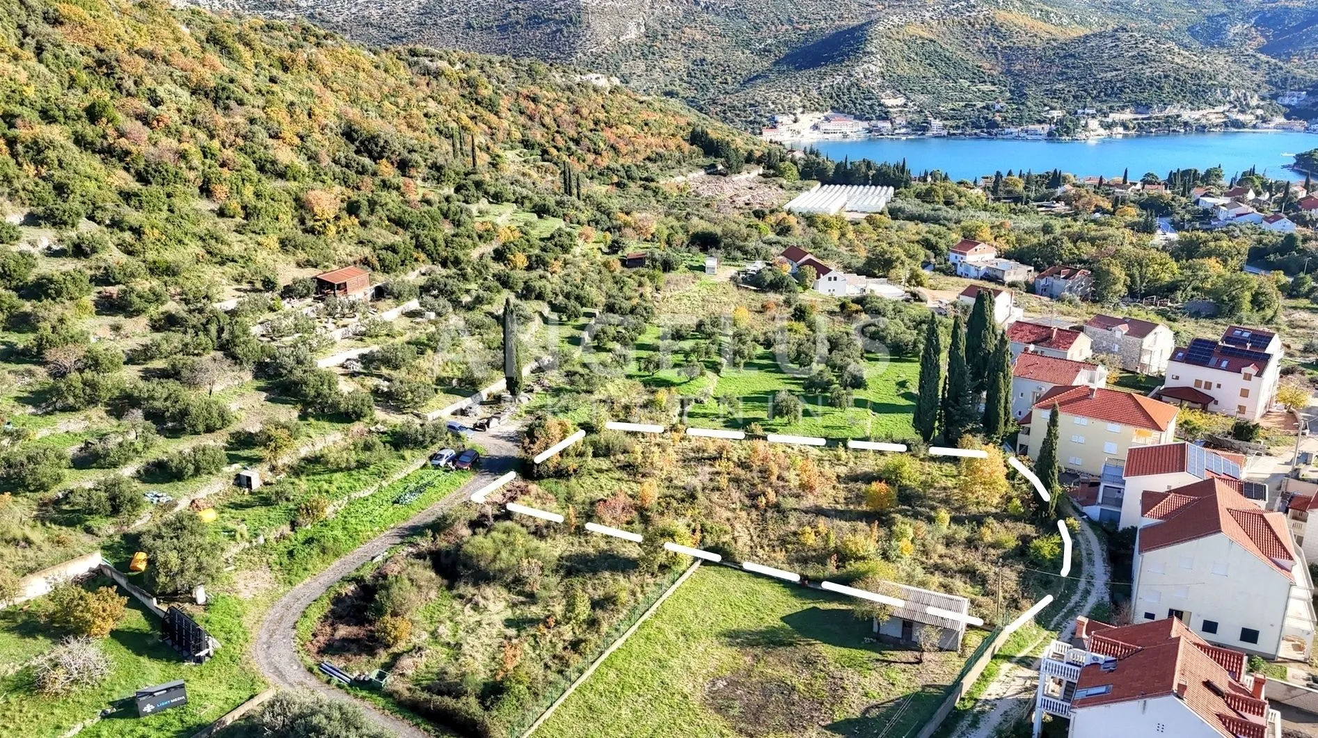 snižena cijena, dubrovnik, zaton – građevinsko zemljište 2.160 m² u neposrednoj blizini magistrale - slika 2