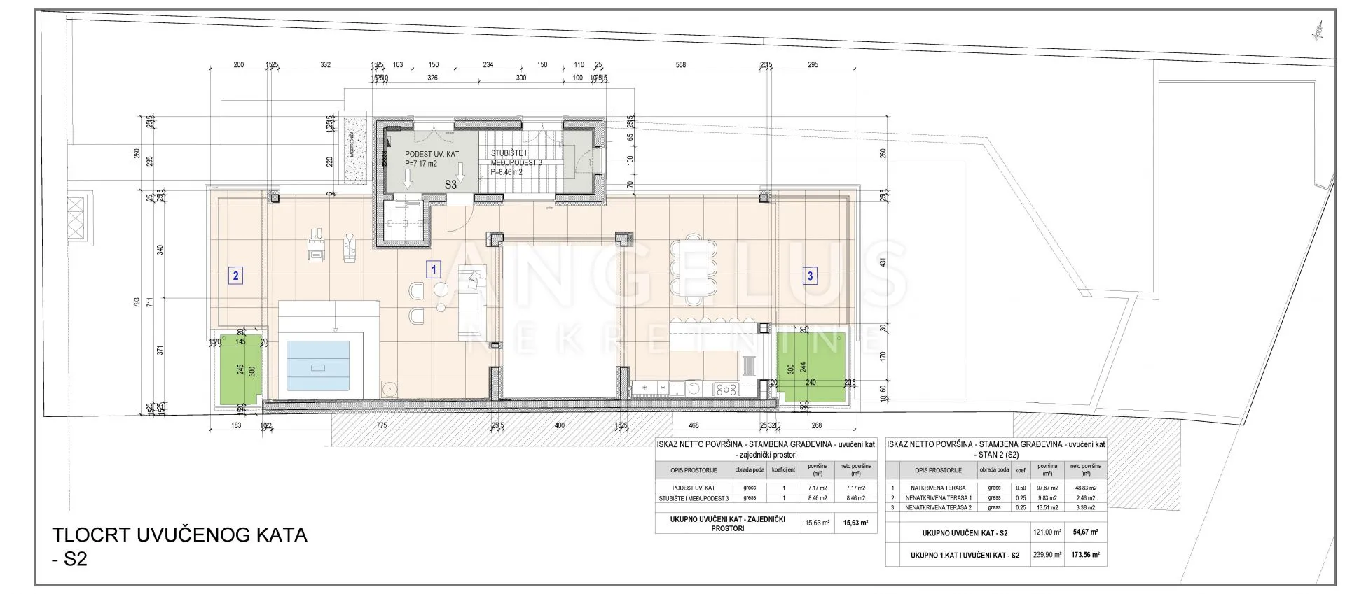 zagreb, srebrnjak - luksuzan penthouse 200m2 s garažom - slika 14