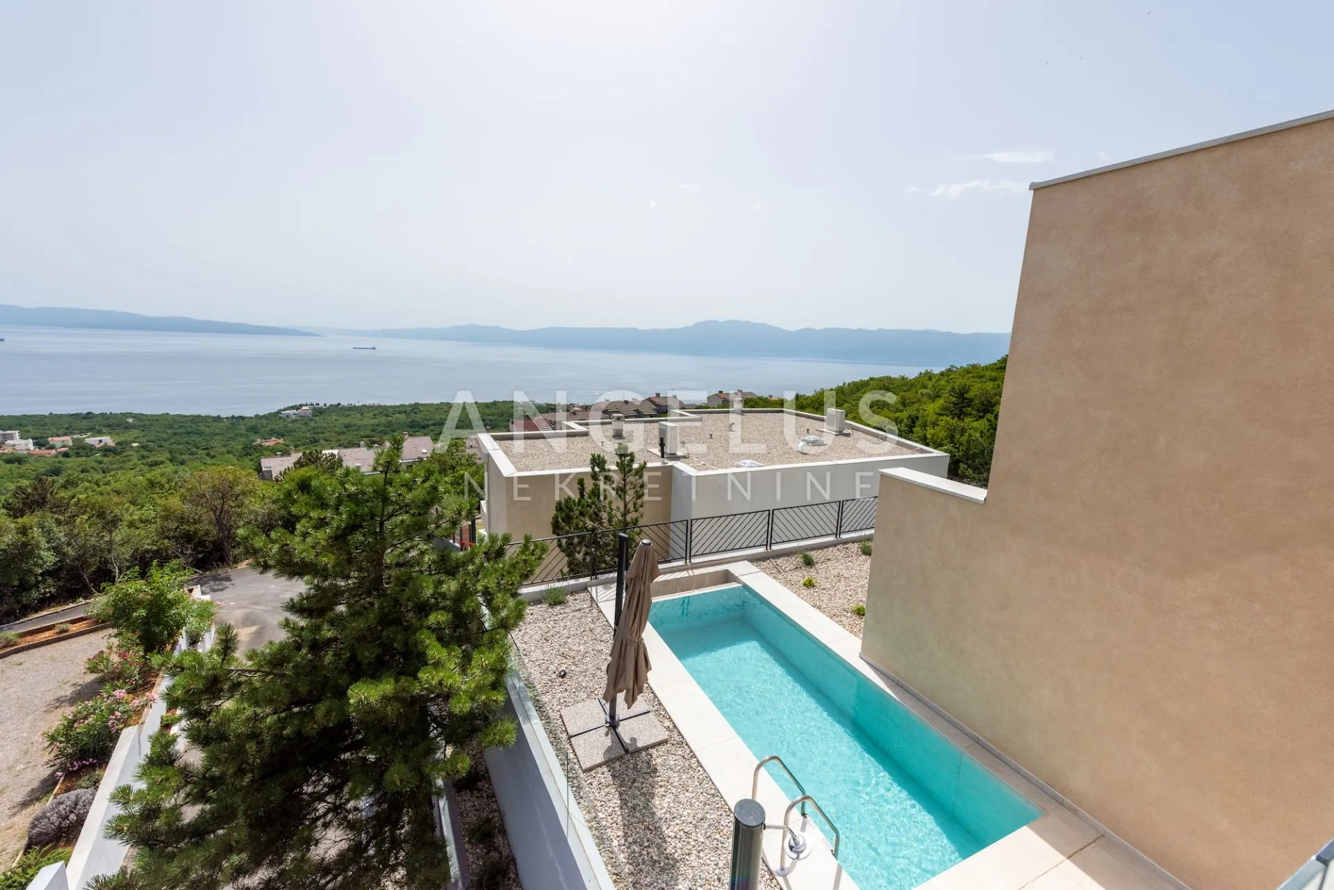 Kvarner, Kostrena - novogradnja, moderna kuća s bazenom - Kostrena Sveta Lucija, Kostrena