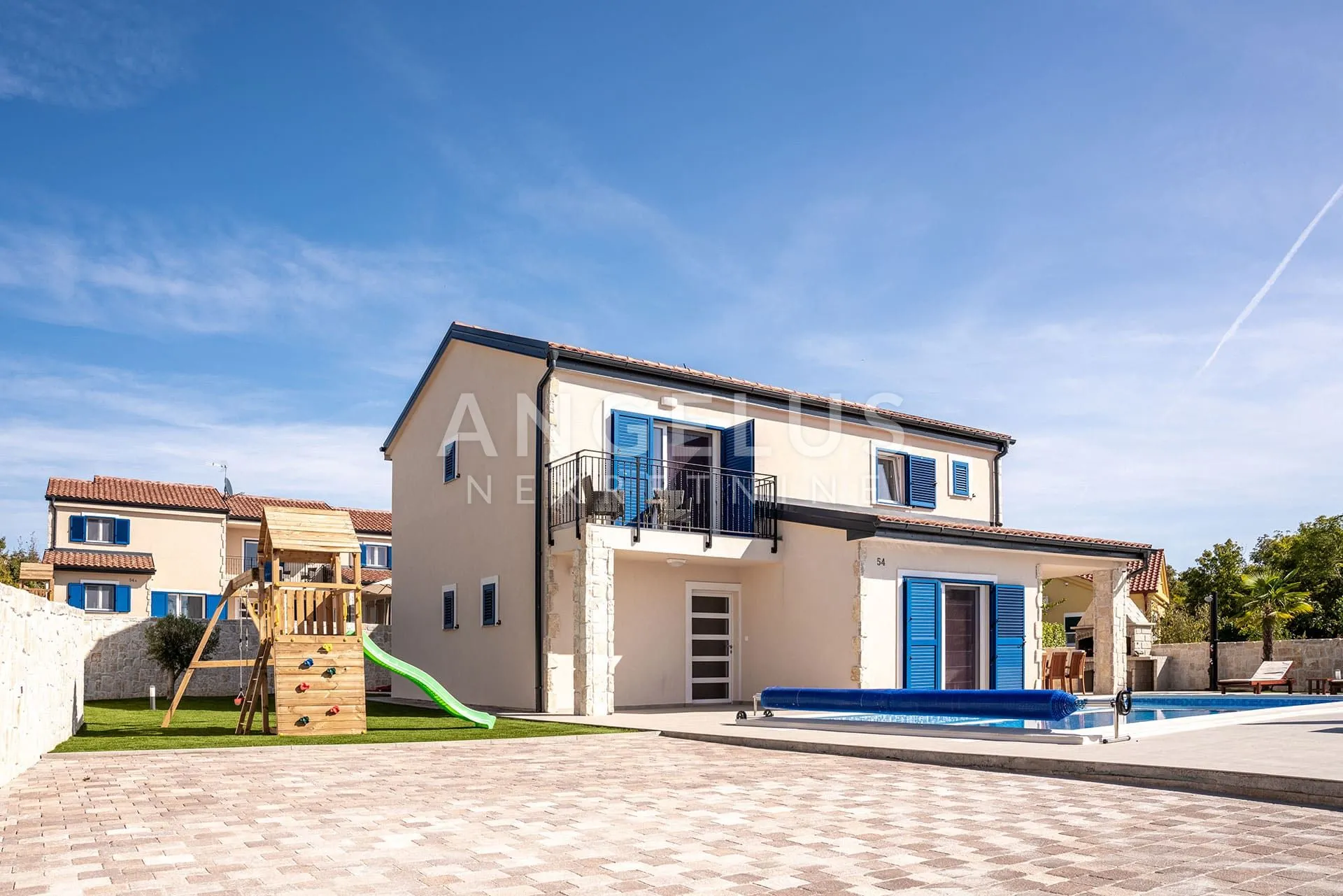 krk, dobrinj - vila s bazenom 185m2 - slika 39