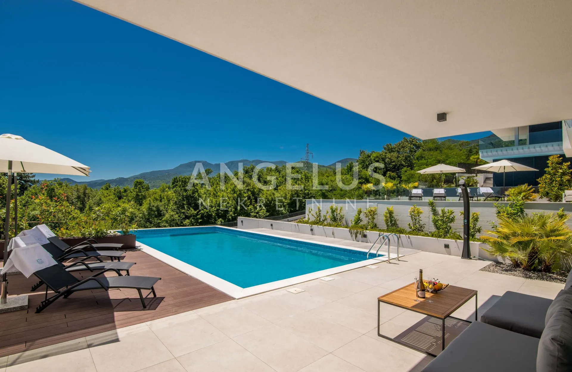 opatija, veprinac - villa s bazenom 264m2 i pogledom na more - slika 18