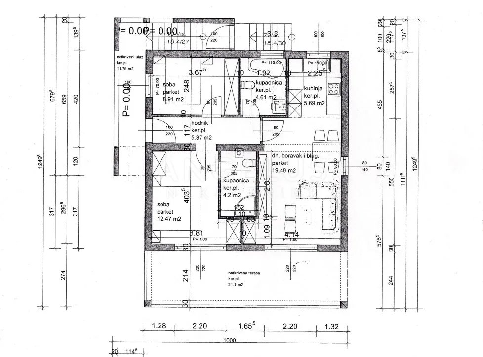 kvarner, crikvenica - moderna kuća s bazenom 238m2 - slika 30