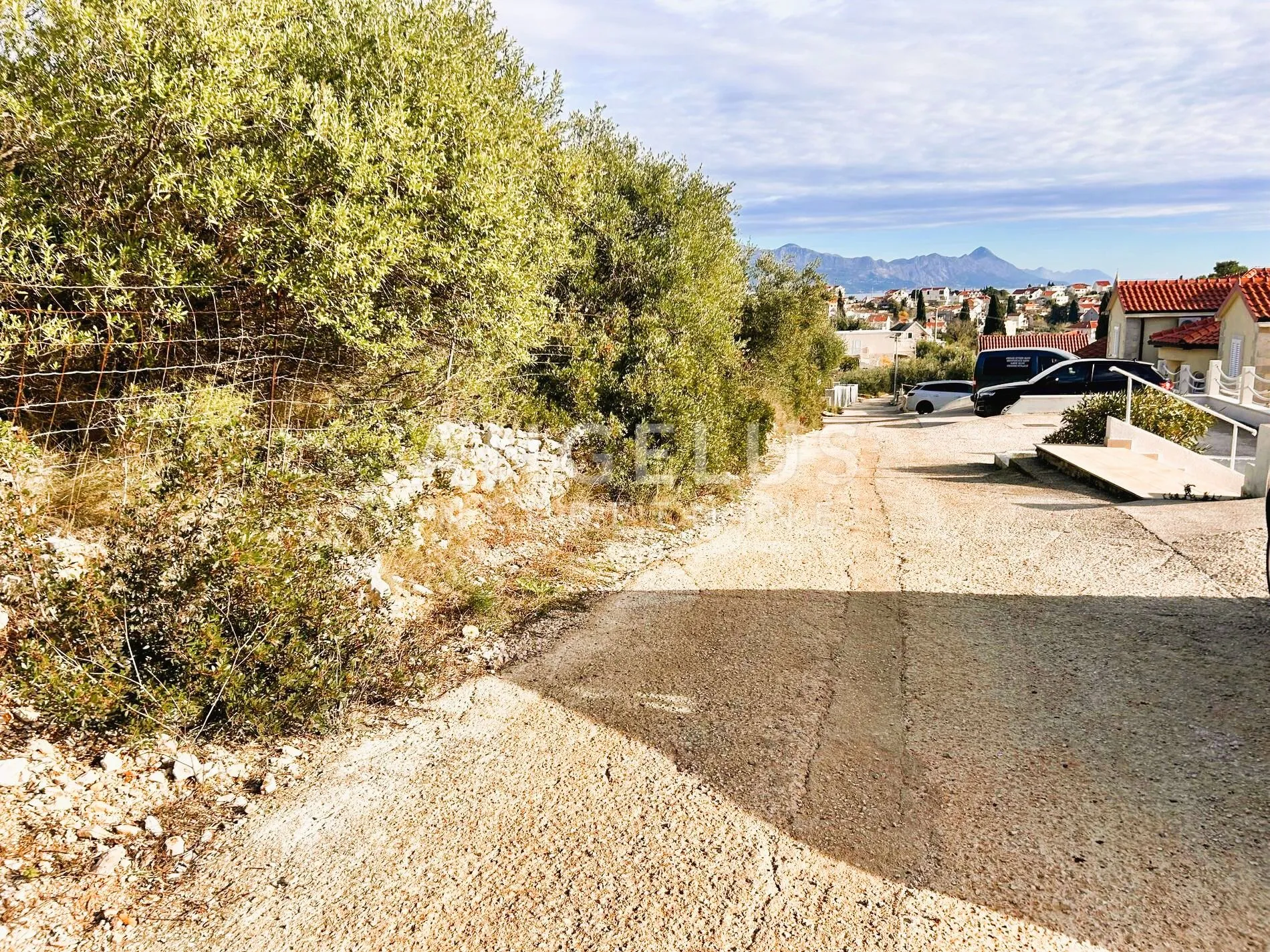 brač, sumartin - građ.zem. sa pogledom na more, prodaja - slika 44