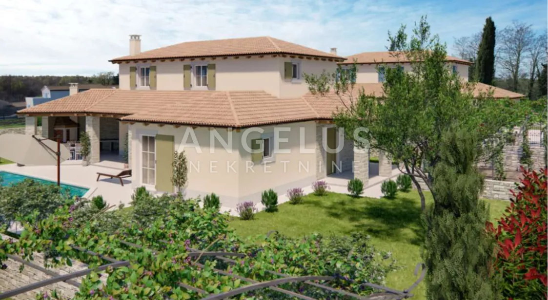 istra, okolica svetvinčenta - mediteranska vila s bazenom 167 m2 - slika 3