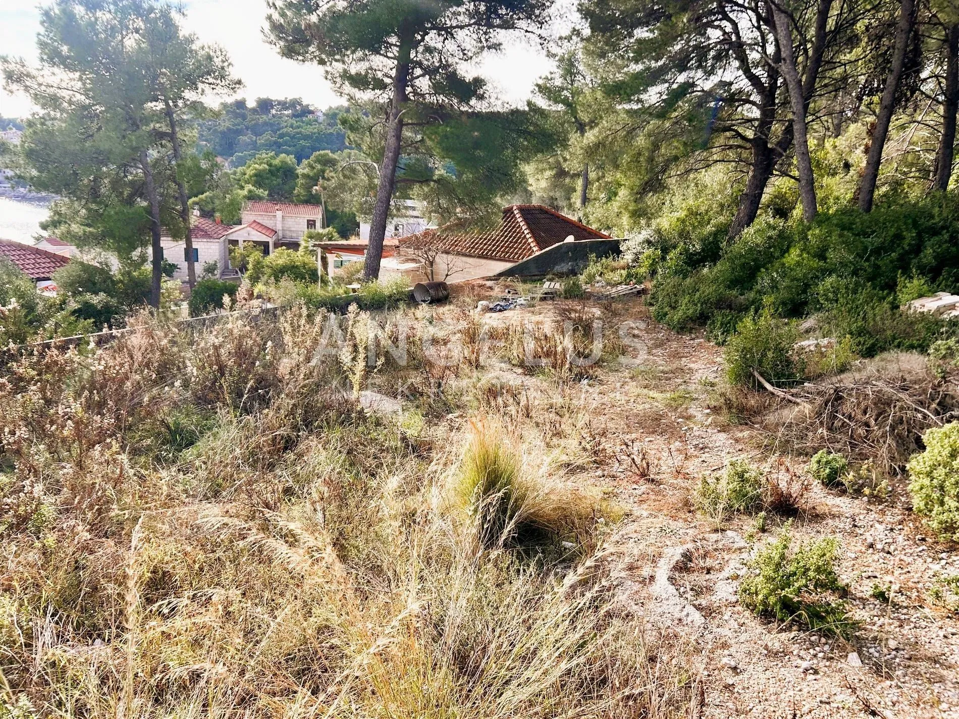 brač, sumartin - građ.zem. sa pogledom na more, prodaja - slika 7