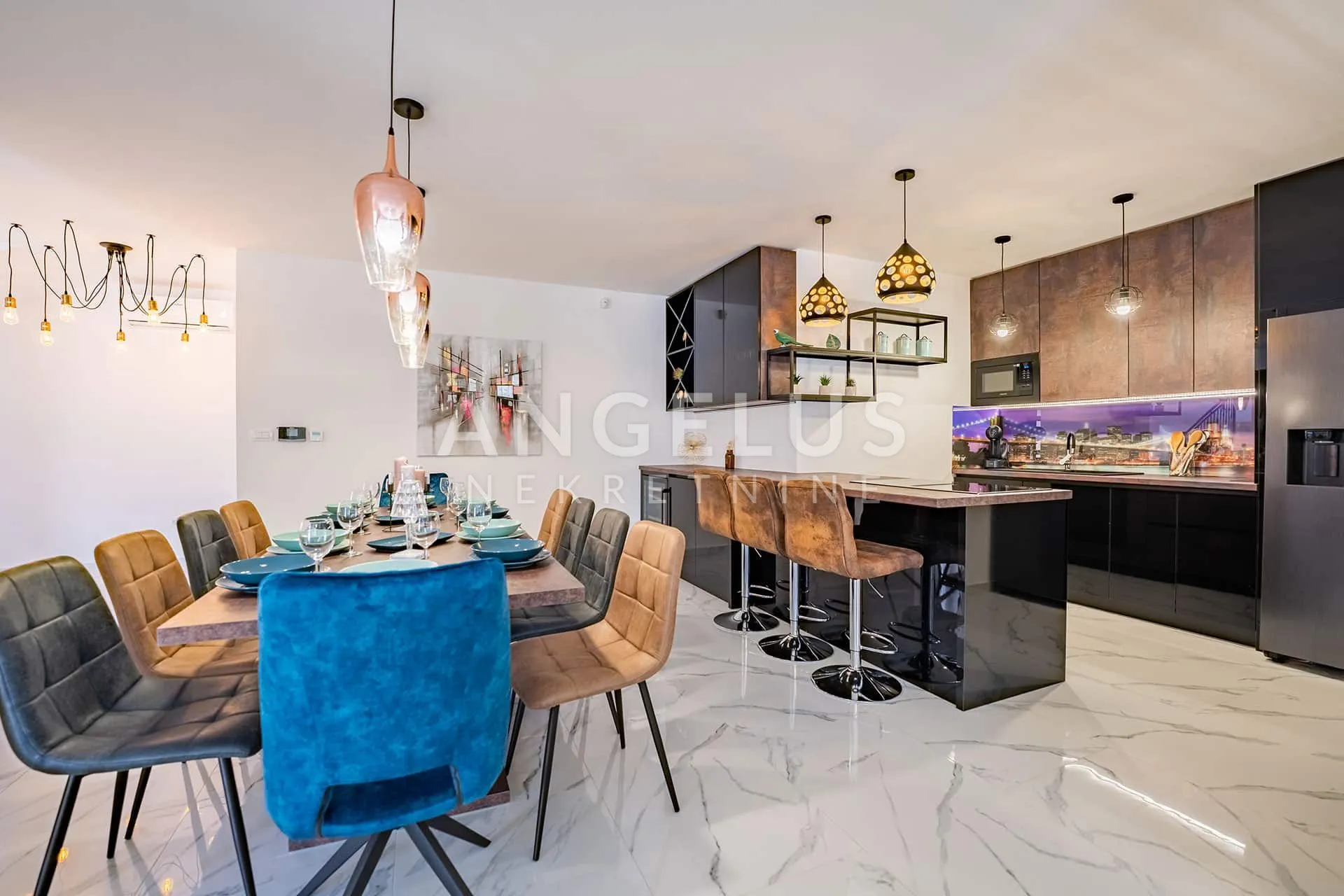 krk, dobrinj - vila s bazenom 185m2 - slika 8